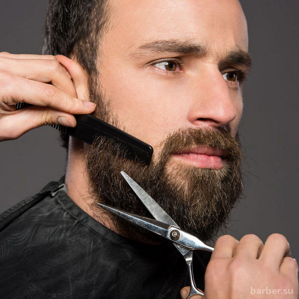 Как укладывать бороду